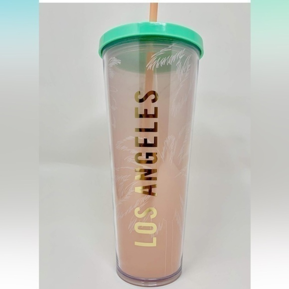 Starbucks Los Angeles 24 oz Venti Cold Cup Traveler Tumbler